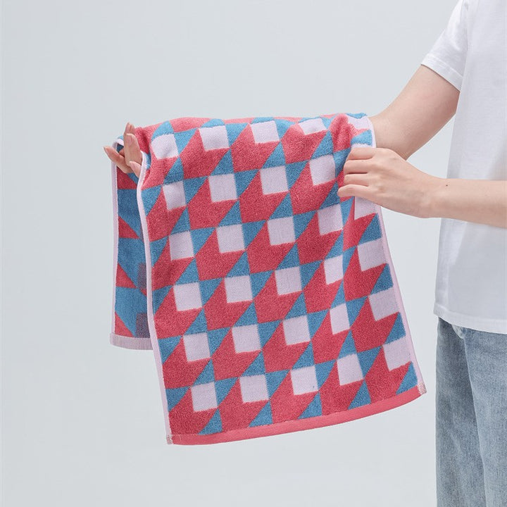 Soft Jacquard Guest Towel with Cherry Pattern Kalsten