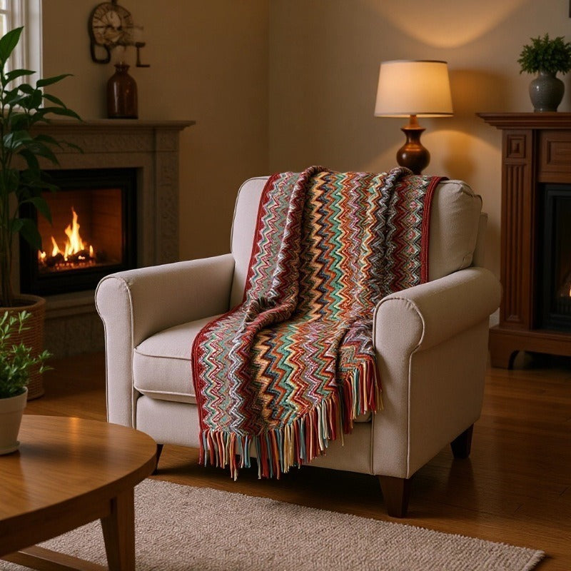 Home Decor Throw Blanket Kalsten