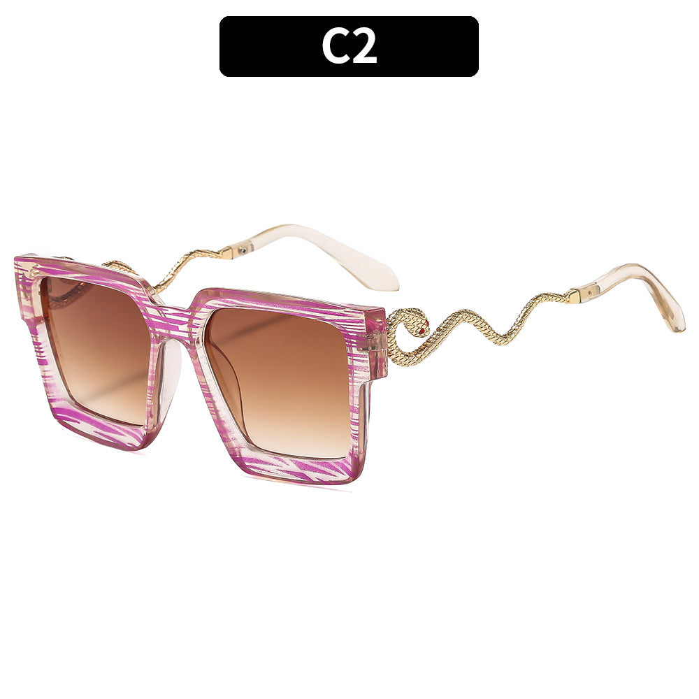 Statement Geo Square Sunglasses