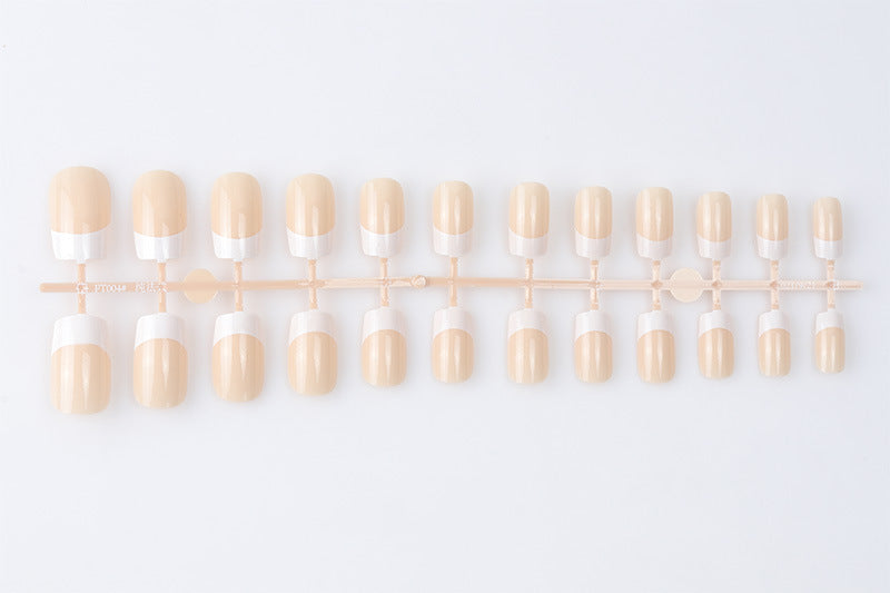Glossy Natural-Shape Press-On Nails Kalsten