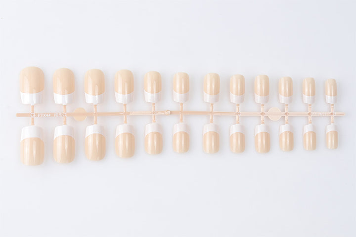 Glossy Natural-Shape Press-On Nails Kalsten
