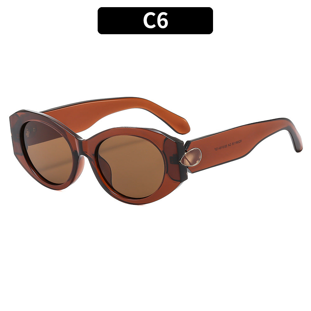 Artistic Statement Cat-Eye Sunglasses