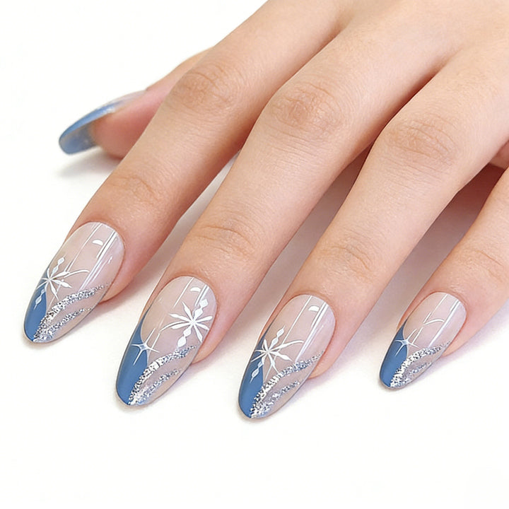 Artistic Floral Design Press-On Nails Kalsten