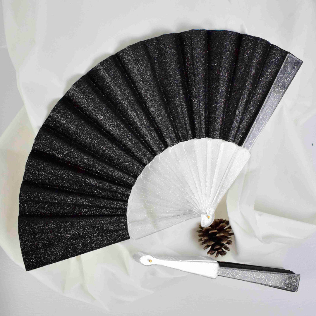 Women elegant glitter fan Kalsten