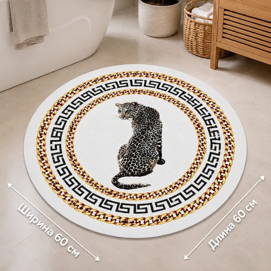Lions Theme Decorative Floor Mat