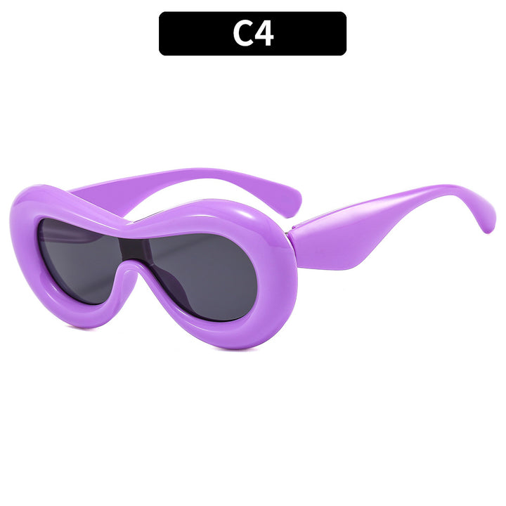 Oversized Retro-Inspired Fashion Sunglasses