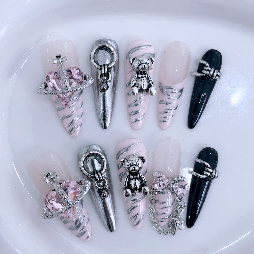 Glamorous Decorative Nail Tips