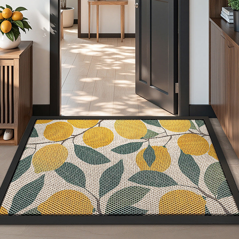 Floral Design Outdoor Welcome Mat Kalsten