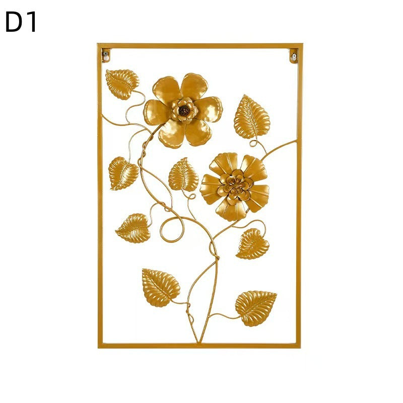 Floral Metal Wall Artwork Kalsten