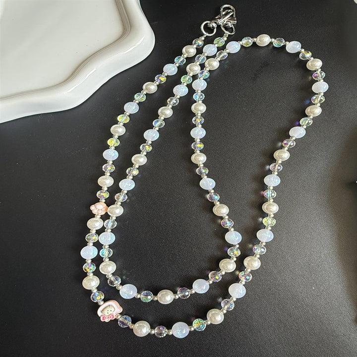 Elegant Multi-Layer Beaded Necklace Kalsten
