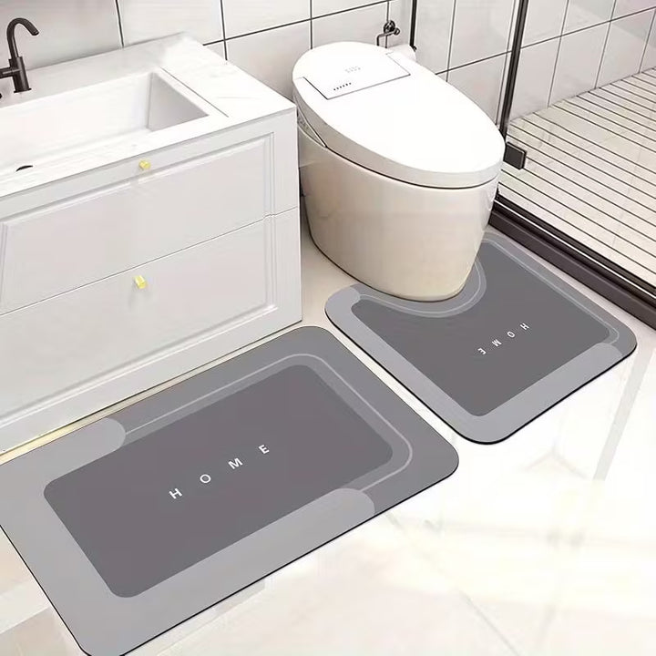 Non-Slip Bathroom Comfort Mat Set