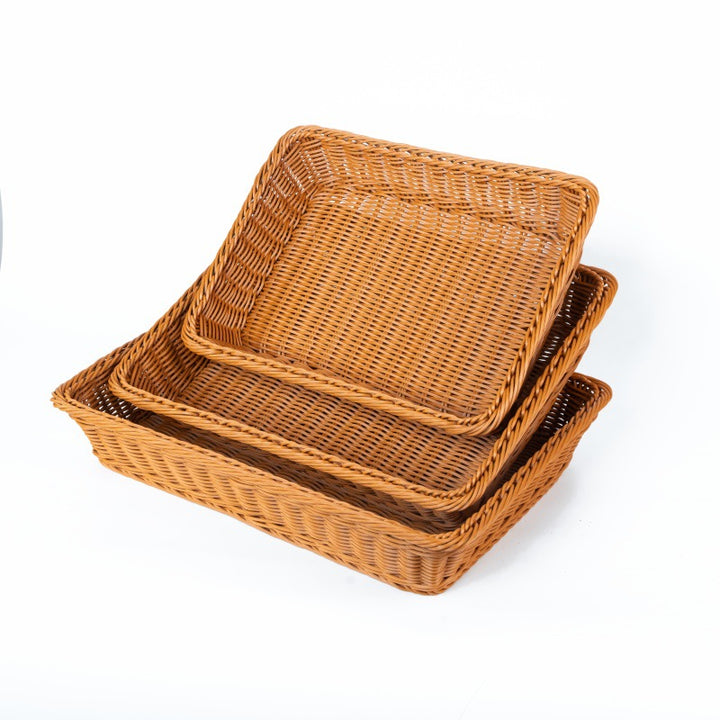 Stackable Woven Storage Tray Kalsten