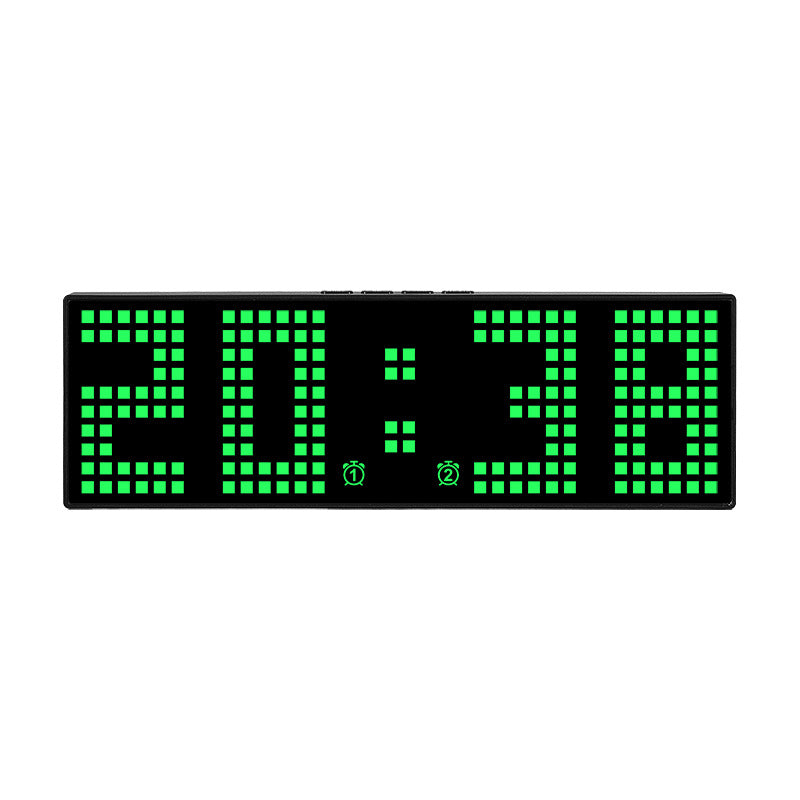 Digital LED alarm clock with color change Kalsten