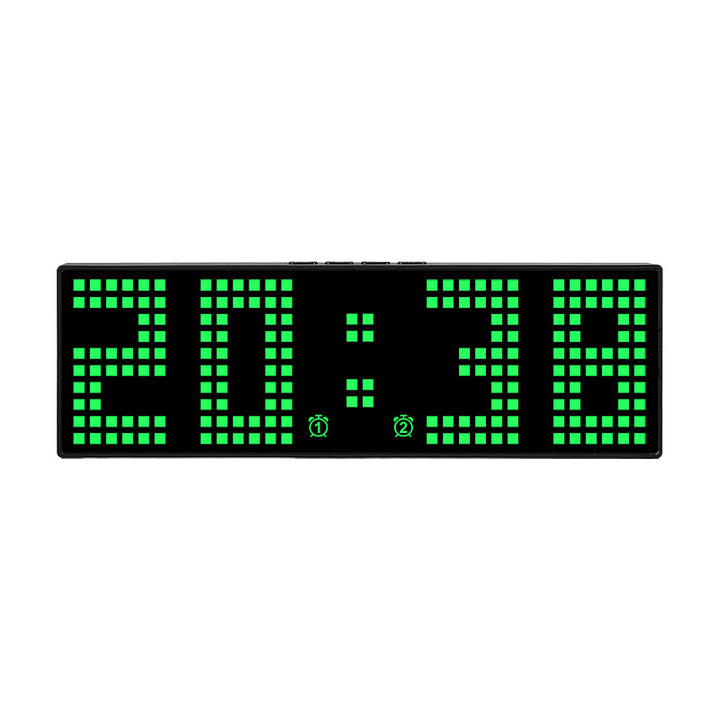 Digital LED alarm clock with color change Kalsten