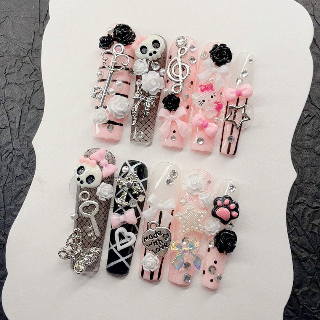 Decorative Press-On Nails