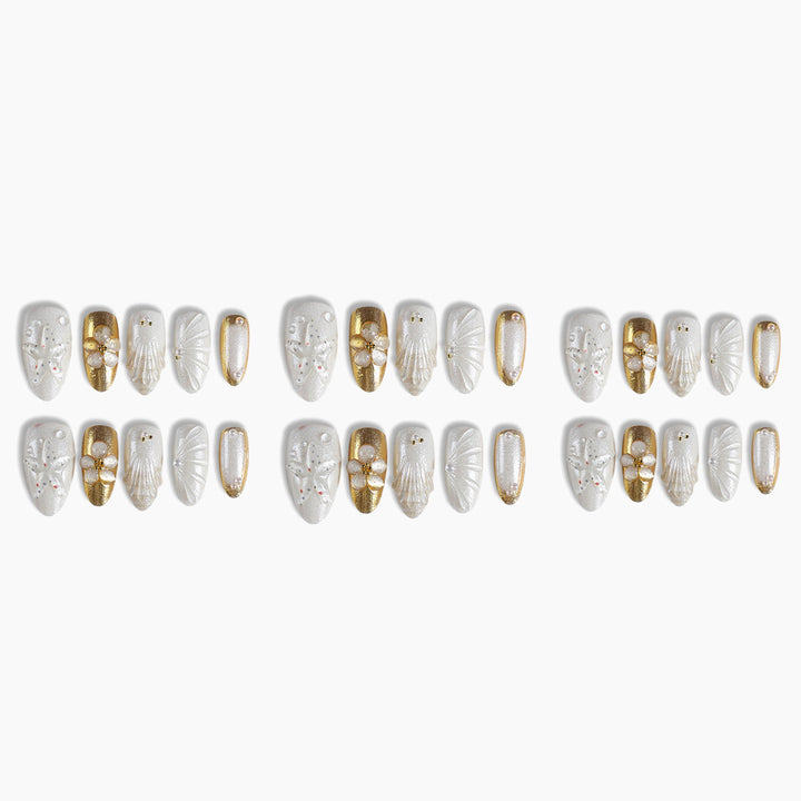 Premium Decorative Press-On Nail Art Collection Kalsten