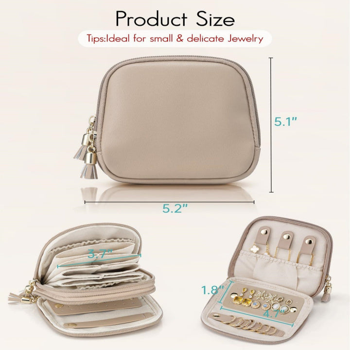 Elegant jewelry organizer with multiple compartments Kalsten