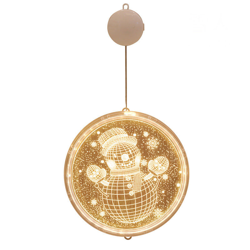 LED Snowman Decorative Hanging Light Kalsten