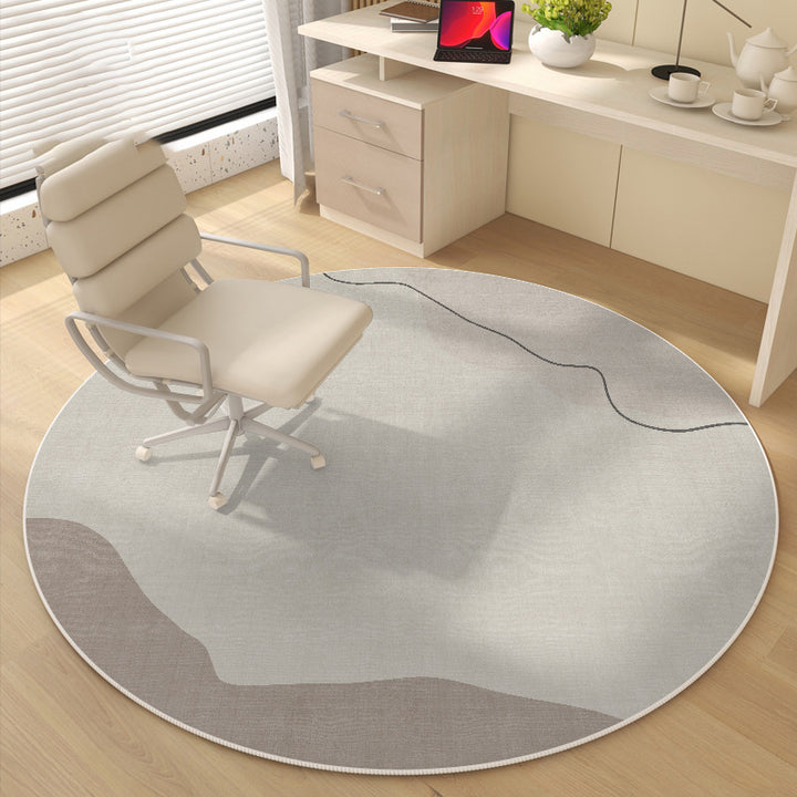 Luxurious Modern Round Area Rug
