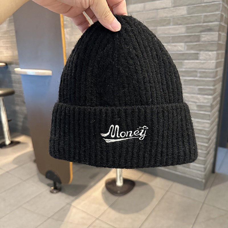 Ribbed Knit Beanie Hat