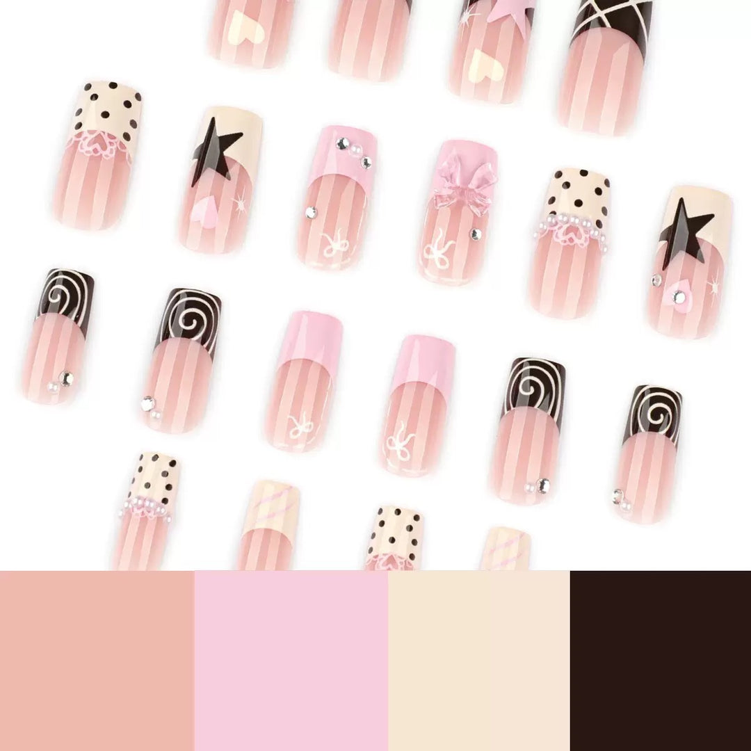 Artistic 3D Decorative Nail Extensions Kalsten
