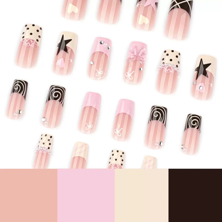 Artistic 3D Decorative Nail Extensions Kalsten