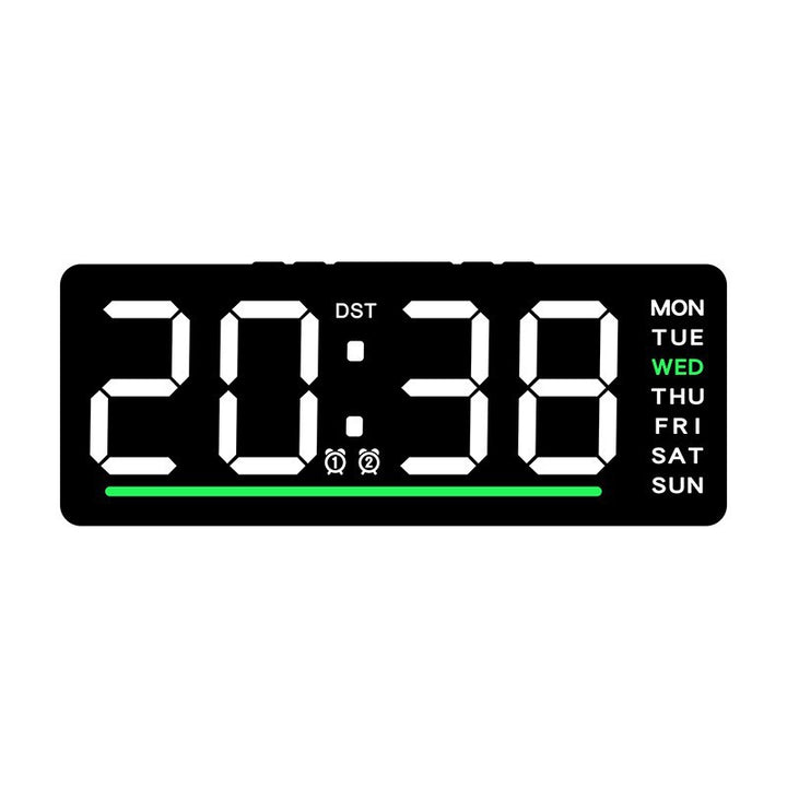 Digital clock with large LED display and multiple alarm functions Kalsten