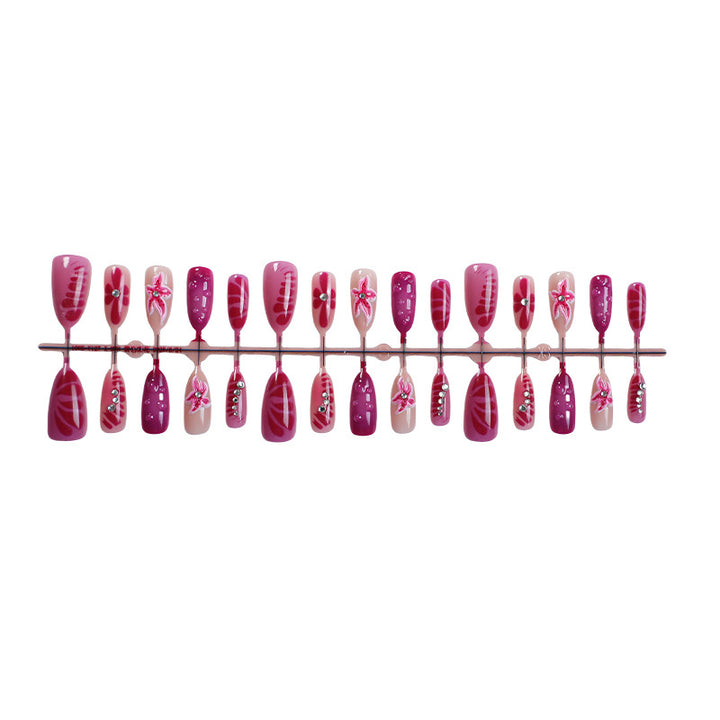 Elegant Floral Designs Press-On Nail Set kalsten