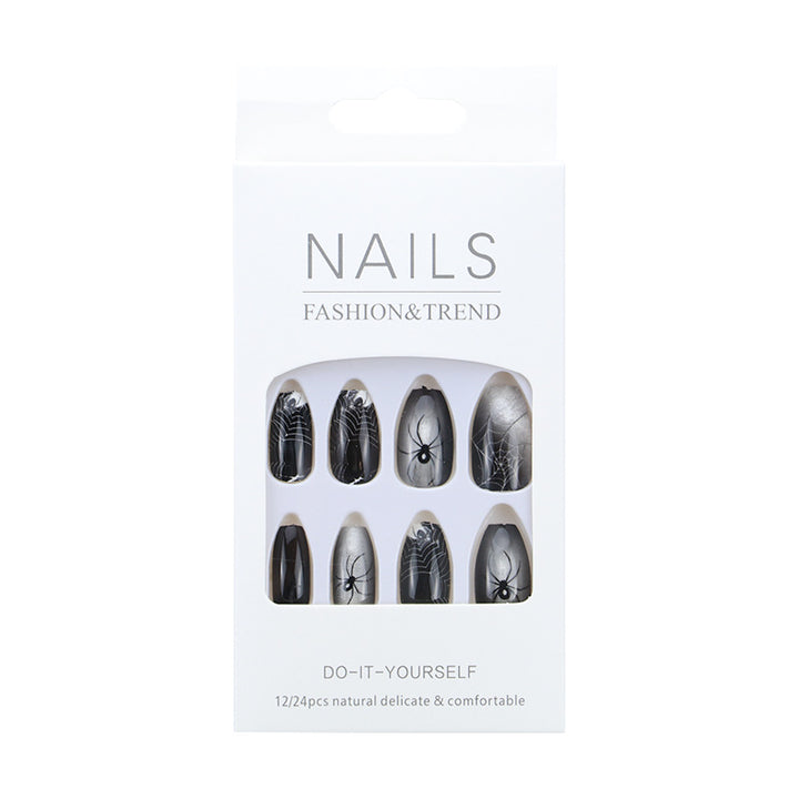 Artistic Graphic Press-On Nail Set Kalsten