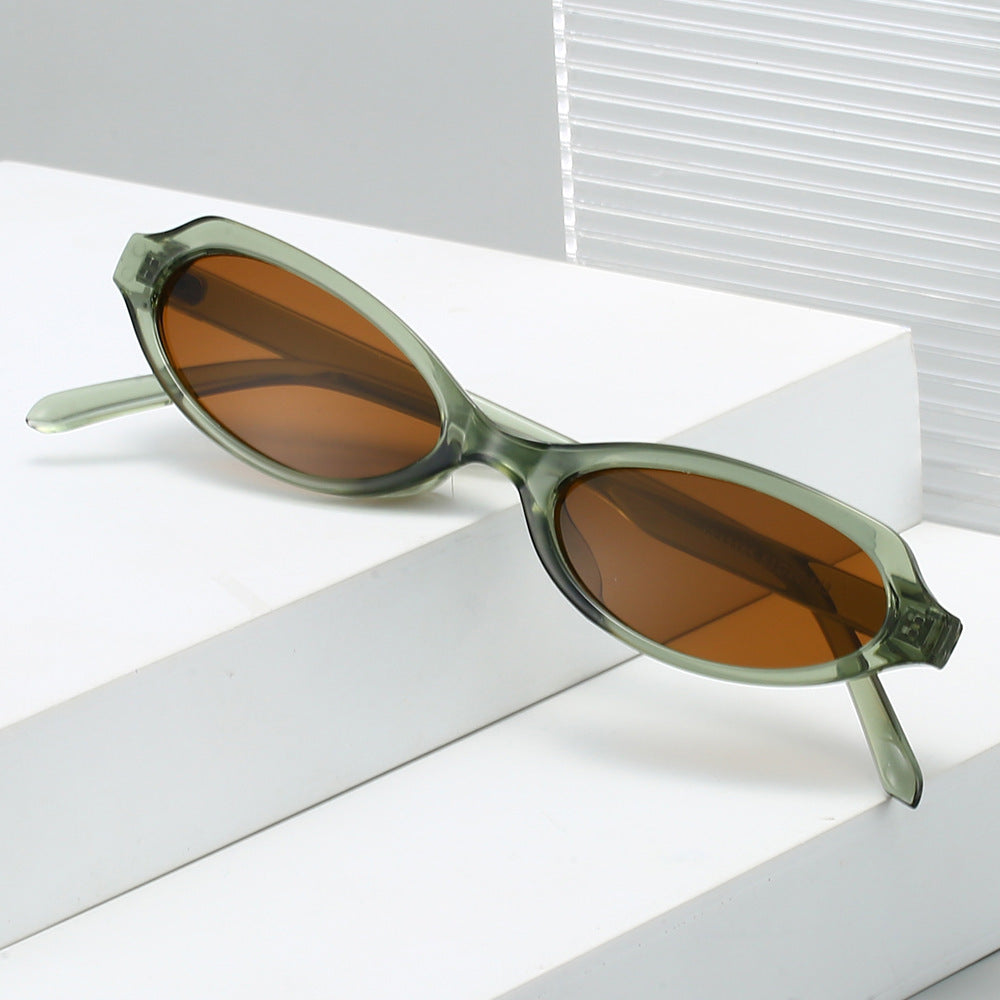 Fashionable Oval Frame Sunglasses Kalsten