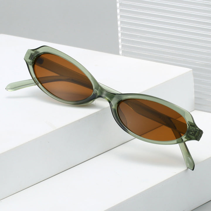 Fashionable Oval Frame Sunglasses Kalsten