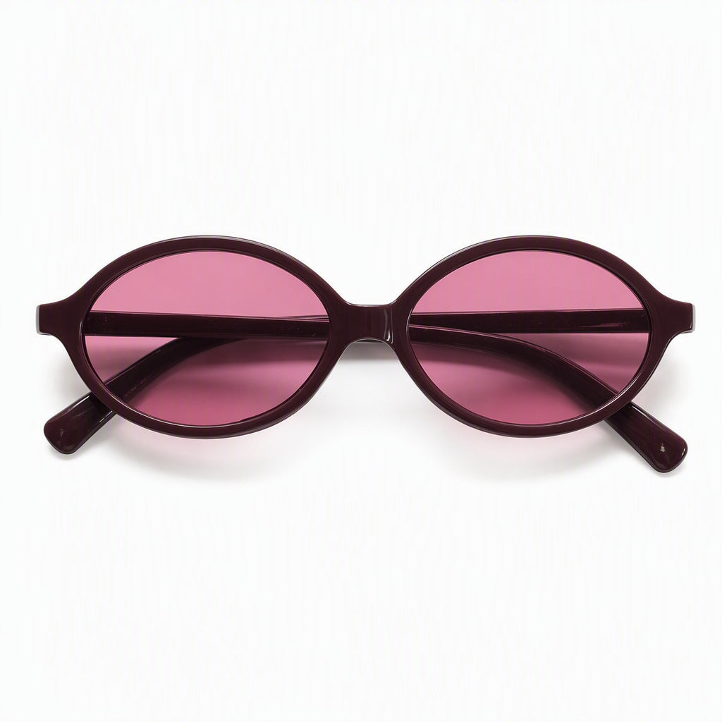 Vintage Oval Frame Sunglasses Kalsten
