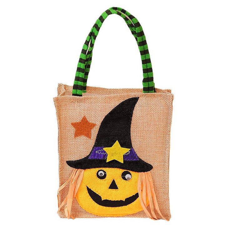Halloween Shopping Bag with Cat Motif Kalsten