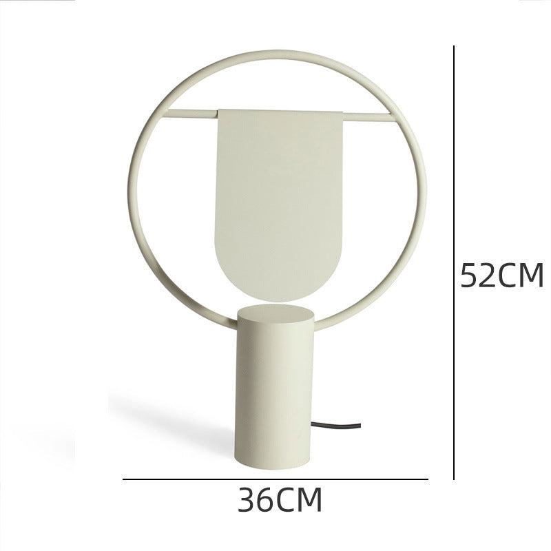 Artistic Table Lamp with Unique Silhouette