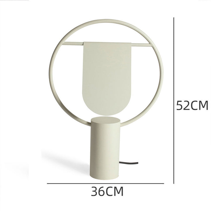 Artistic Table Lamp with Unique Silhouette