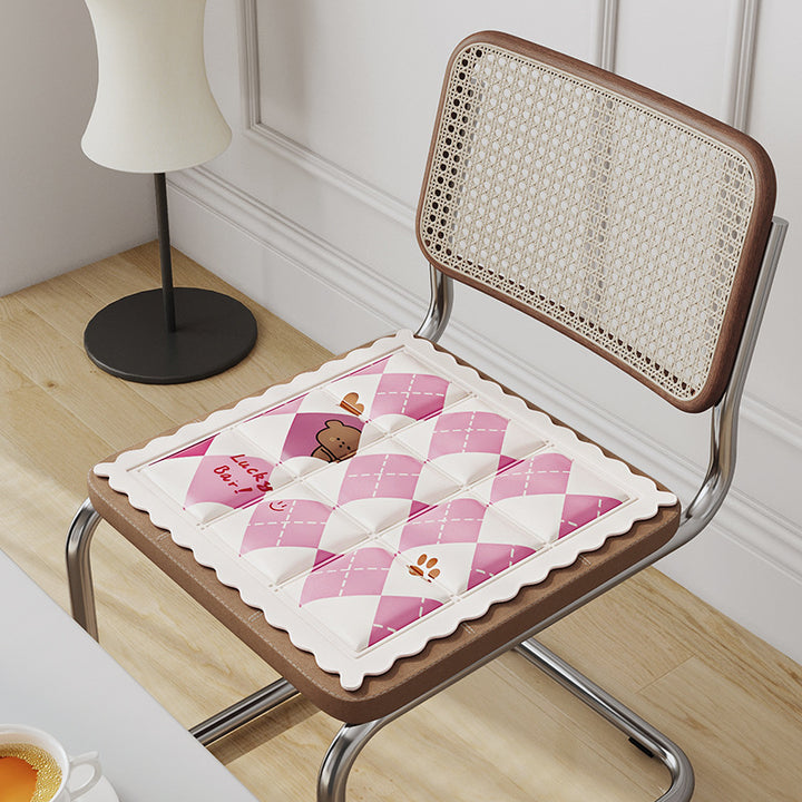 Cute Animal-Themed Cushion Pad