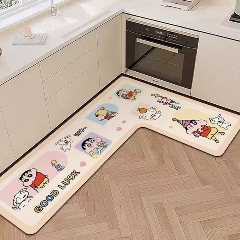 Cartoon Theme Kitchen Comfort Mat