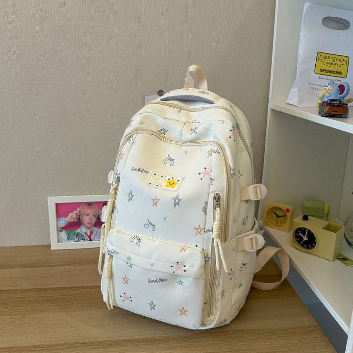 Playful Polka Dot School Backpack Kalsten