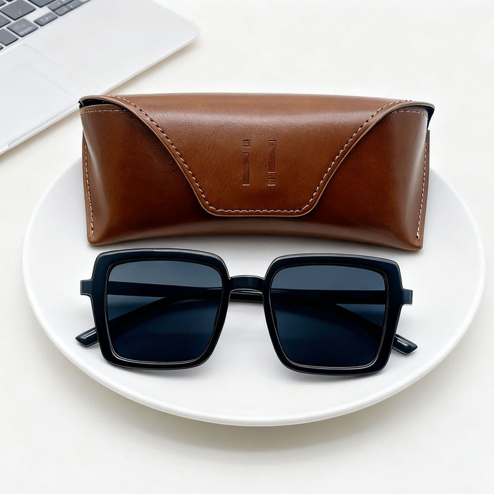 Premium Leather Eyewear Case Kalsten