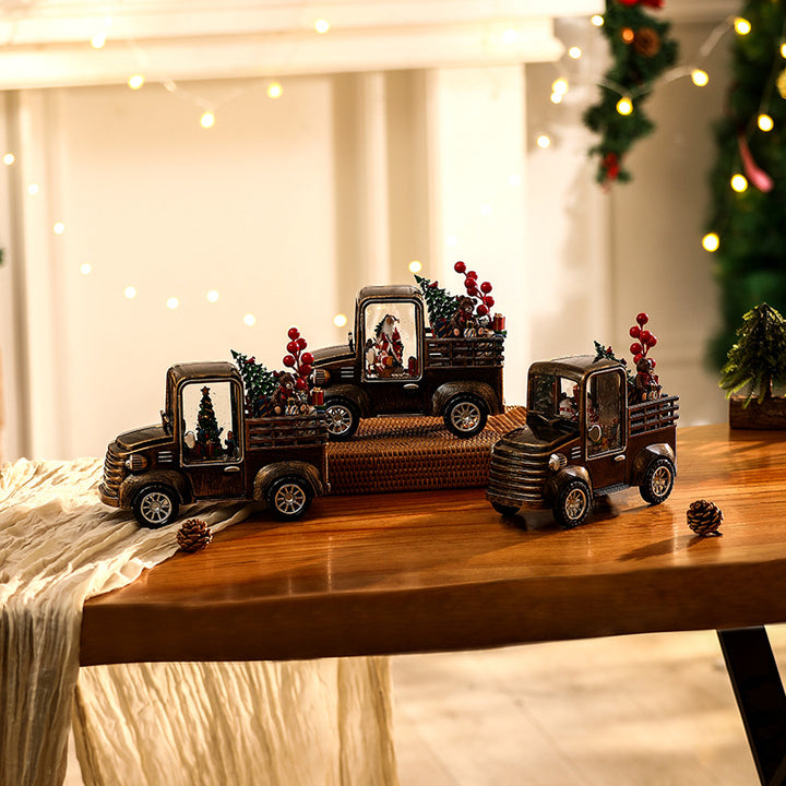 Decorative truck model with Christmas lighting Kalsten