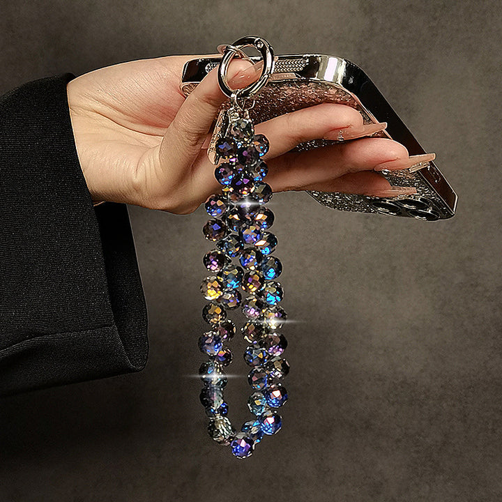Decorative Crystal Beaded Charm Keychain Kalsten