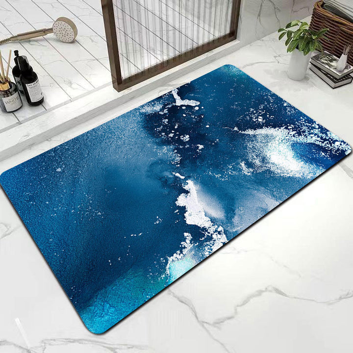 Artistic Abstract Area Mat Kalsten