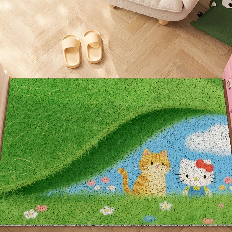 Cartoon Cat Area Rug