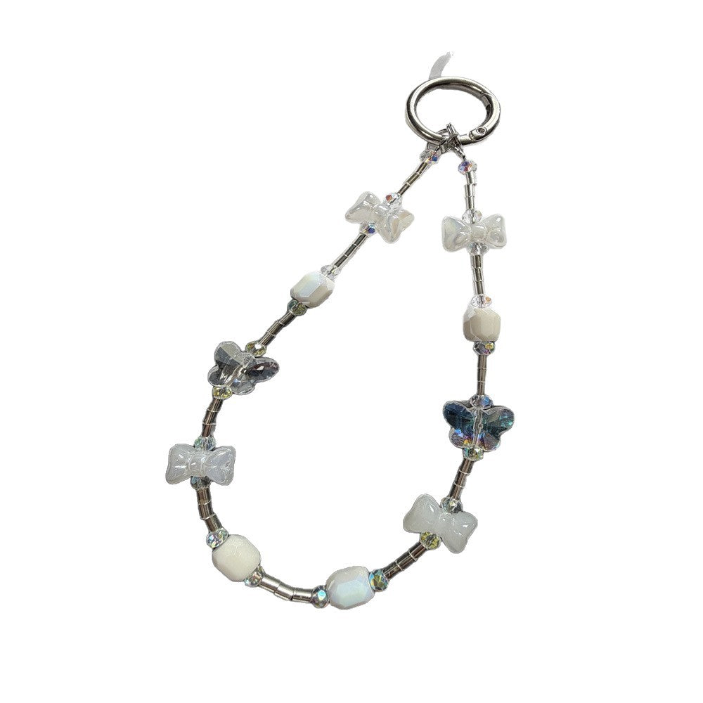 Decorative Beaded Floral Keychain Kalsten