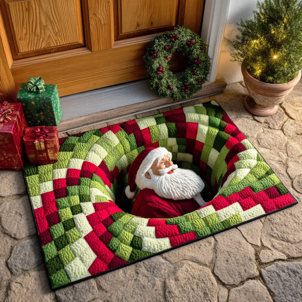 Holiday-Themed Decorative Doormat