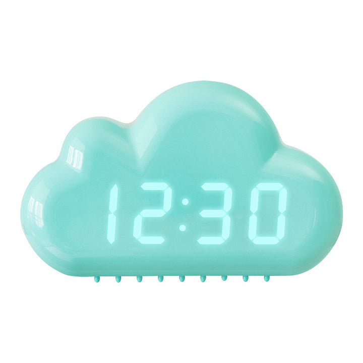 Cloud Clock with Digital LED Display Kalsten