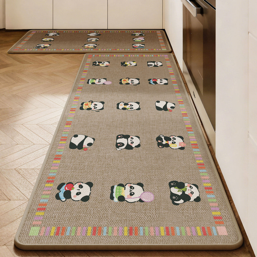 Cute Dog-Themed Anti-Fatigue Kitchen Mat
