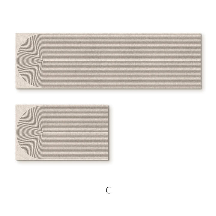 Stylish Textured Kitchen Runner Mat Kalsten