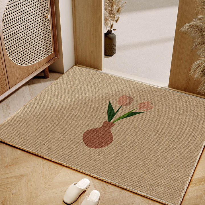 Decorative Cat-Themed Entryway Mat