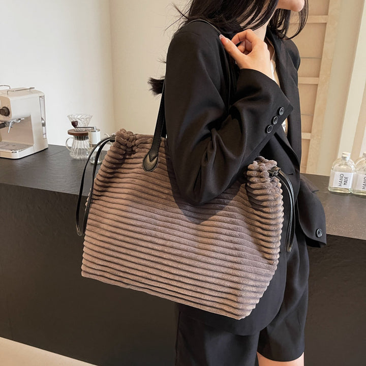 Textured Soft Fabric Tote Kalsten